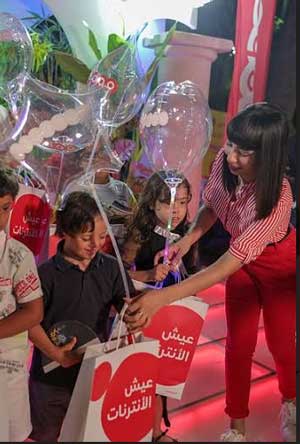 Ooredoo 5 - Ooredoo تدخل البهجة لأطفال جمعية “قوس قزح” بمناسبة مهرجان قرطاج الدولي