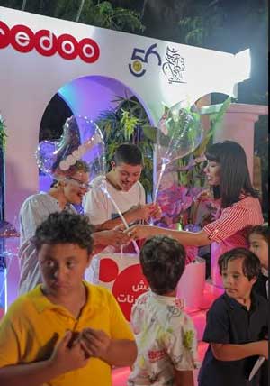 Ooredoo 6 - Ooredoo تدخل البهجة لأطفال جمعية “قوس قزح” بمناسبة مهرجان قرطاج الدولي