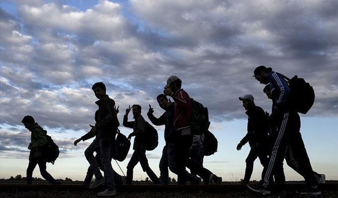 migration - ضبط 17 شخصا من جنسيات إفريقيا جنوب الصحراء بصدد اجتياز الحدود البرية خلسة