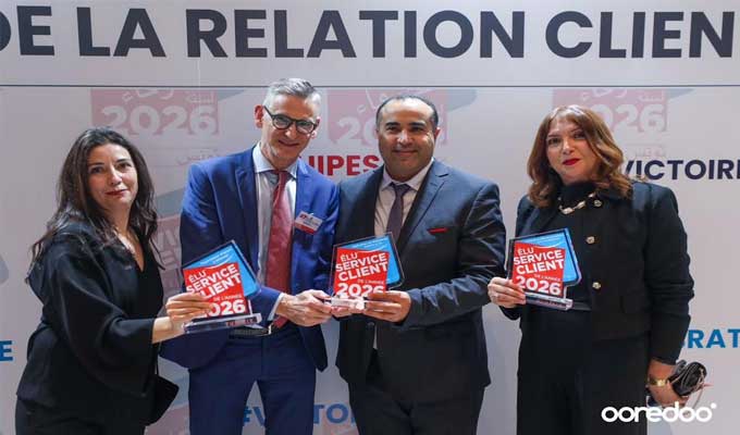 Ooredoo تُتوَّج بلقب أفضل خدمة حرفاء لسنة 2026 للمرة السابعة على التوالي 